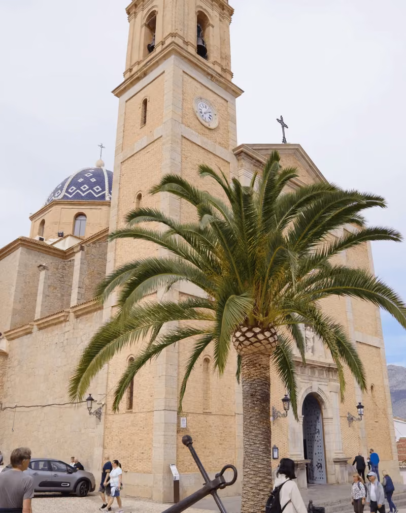 Blue-domed church of Altea